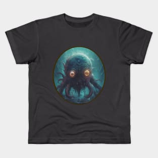Cuddles The Friendly Octopus Kids T-Shirt